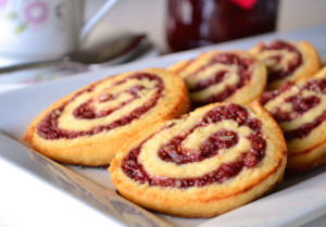 raspberry swirl cookie